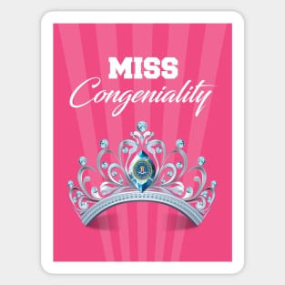 Miss Congeniality - Alternative Movie Poster Sticker